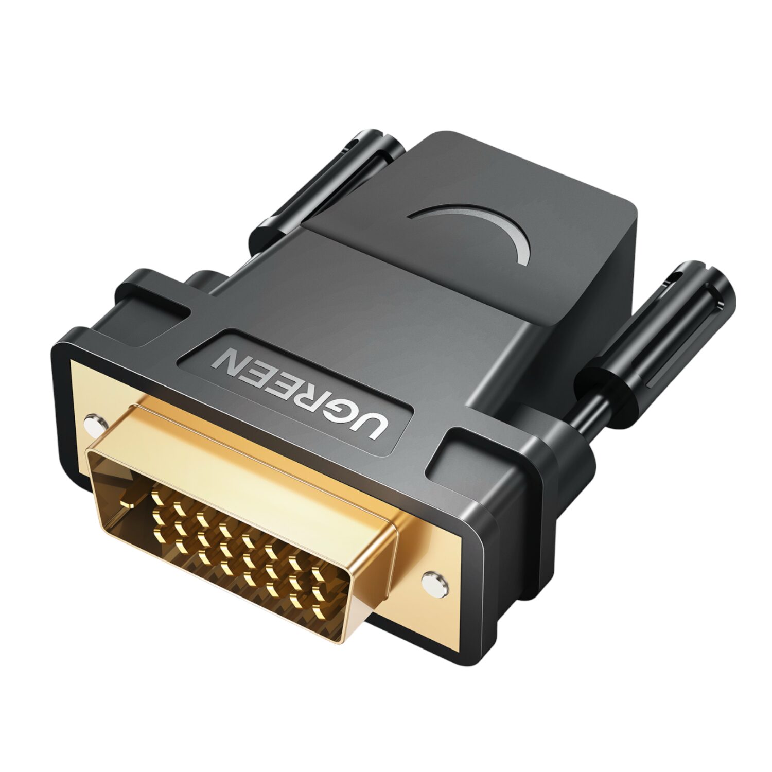 UGREEN DVI 24+1 Male to HDMI Female Adapter (Black)