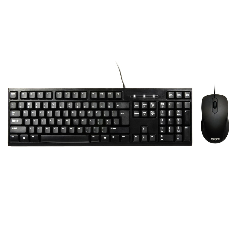 Port Wired Combo Keyboard+Mouse 2YR