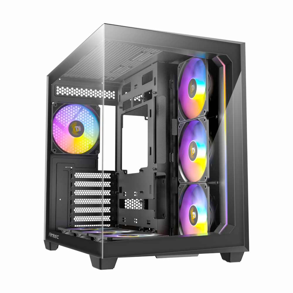 Antec C5 ARGB ATX | Micro-ATX | ITX ARGB Dual Chamber Mid-Tower Gaming Chassis - Black