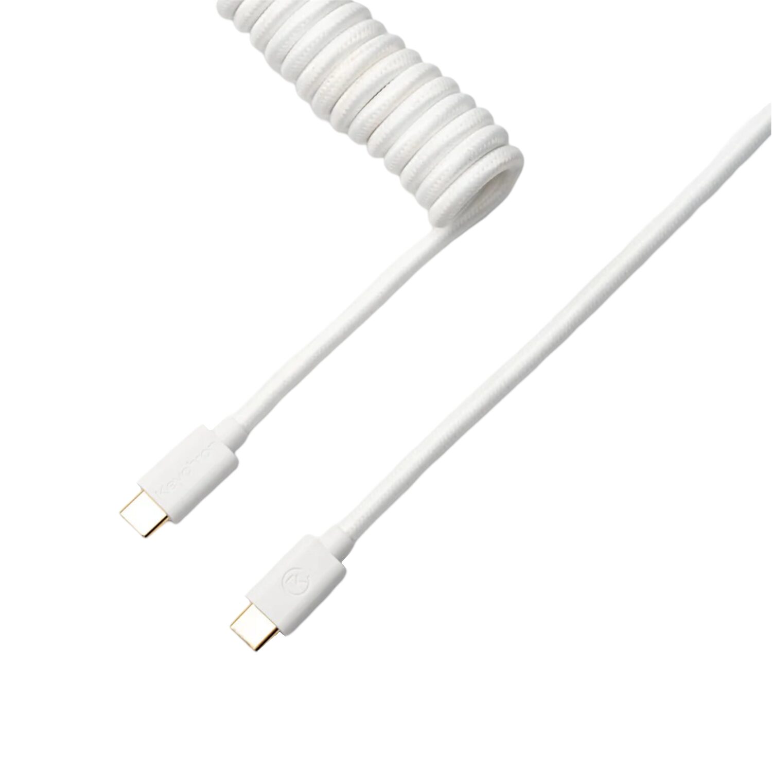 Keychron Coiled Aviator Cable -White