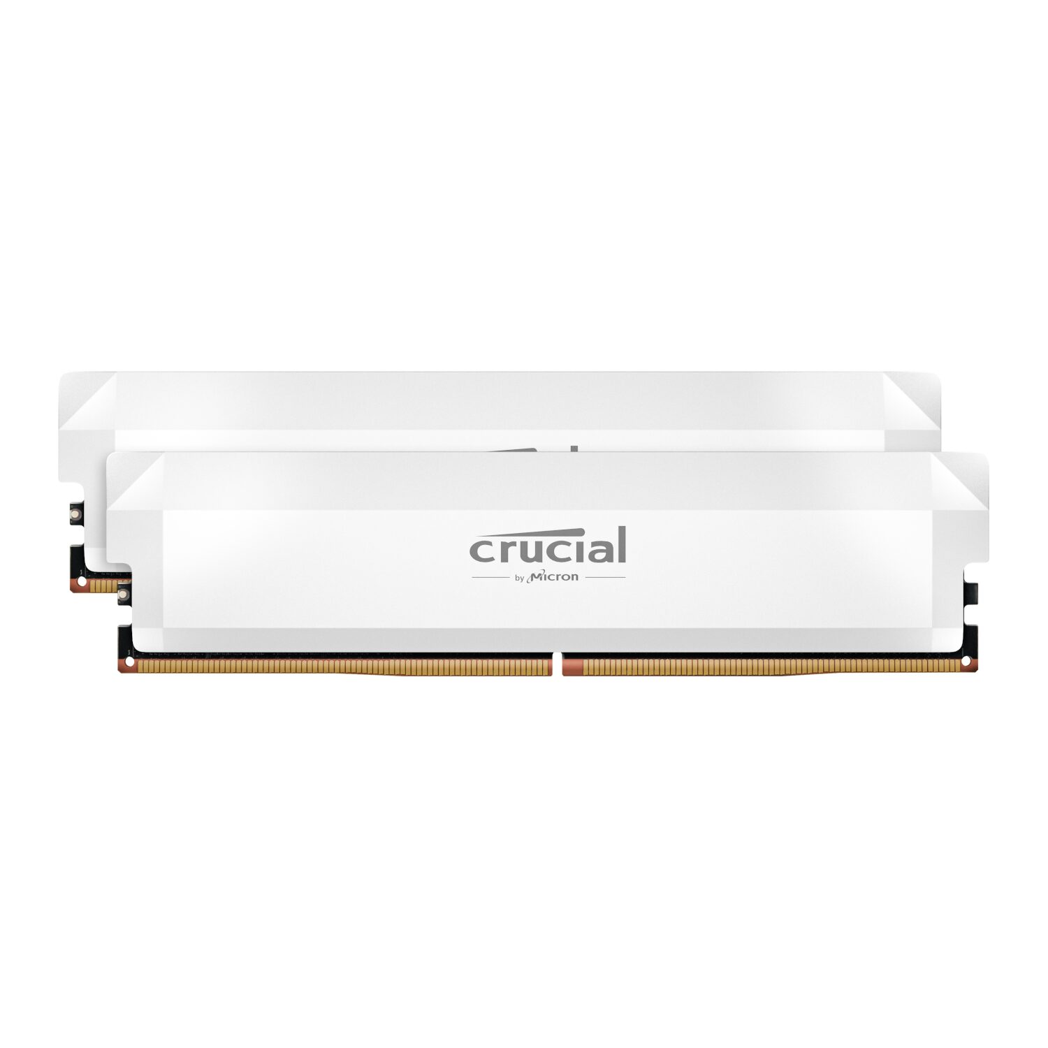 Crucial Pro Overclocking 64GB Kit (2x32GB) 6400Mhz DDR5 Desktop Memory White