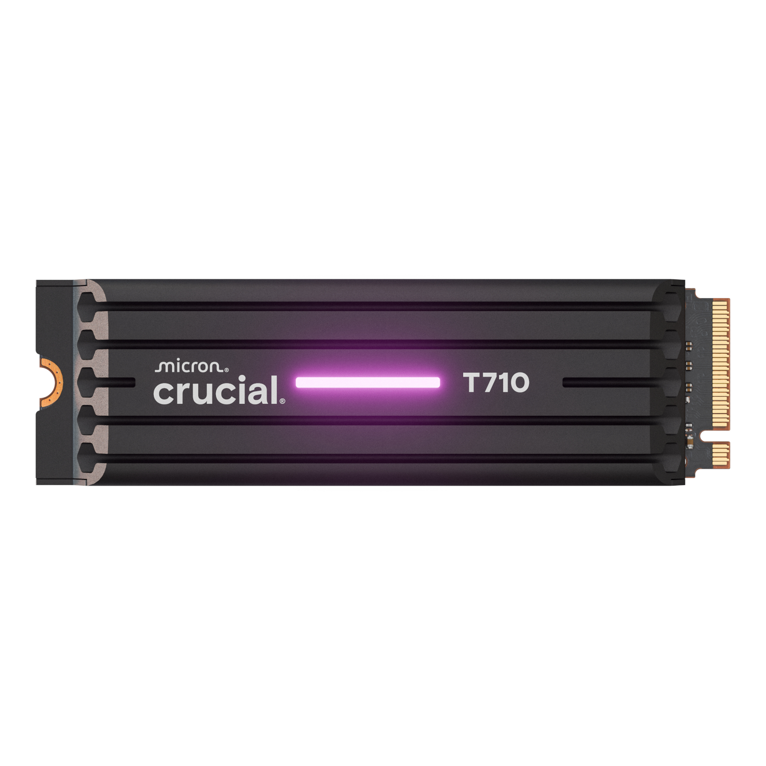 Crucial T710 2TB M.2 NVMe Gen5 with Heatsink NAND SSD