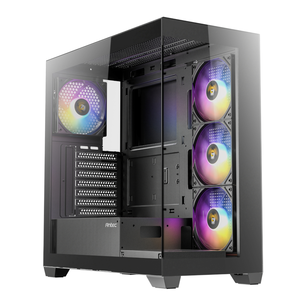 Antec CX300 ARGB ATX | Micro-ATX | ITX RGB Mid-Tower Gaming Chassis - Black
