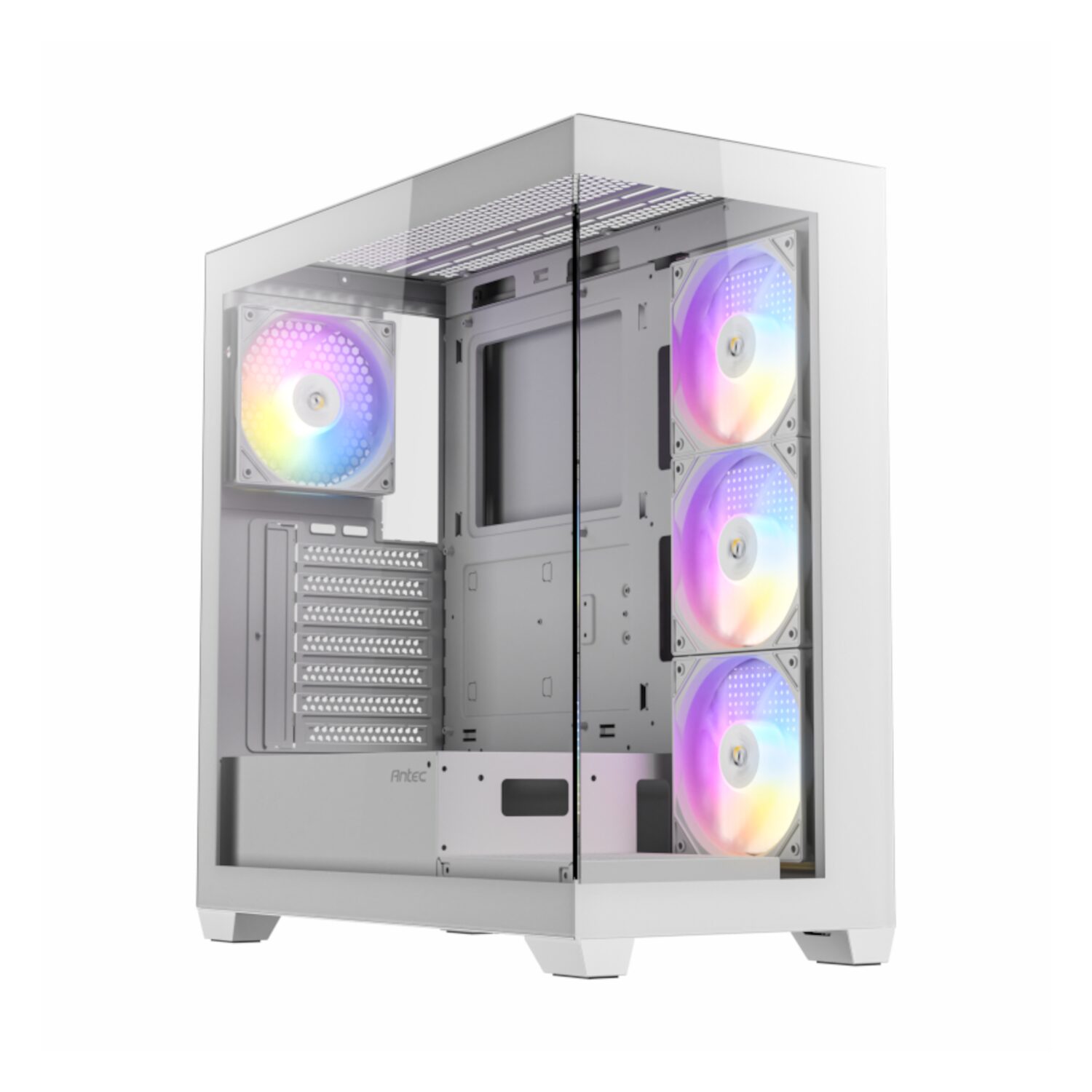 Antec CX300 ARGB ATX | Micro-ATX | ITX RGB Mid-Tower Gaming Chassis - White