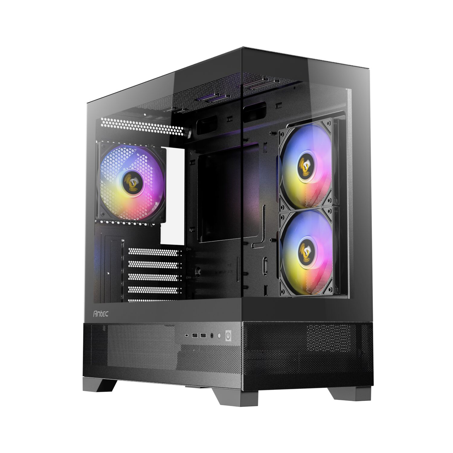 Antec CX500M Micro-ATX | ITX ARGB Mini-Tower Gaming Chassis Type-C  - Black