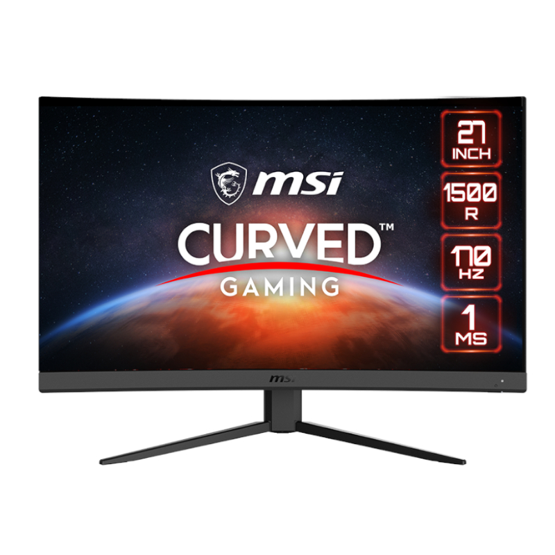 MSI Optix G27CQ4 E2 27" Curved Gaming Monitor 2560x1440 (QHD) VA 170Hz 1ms