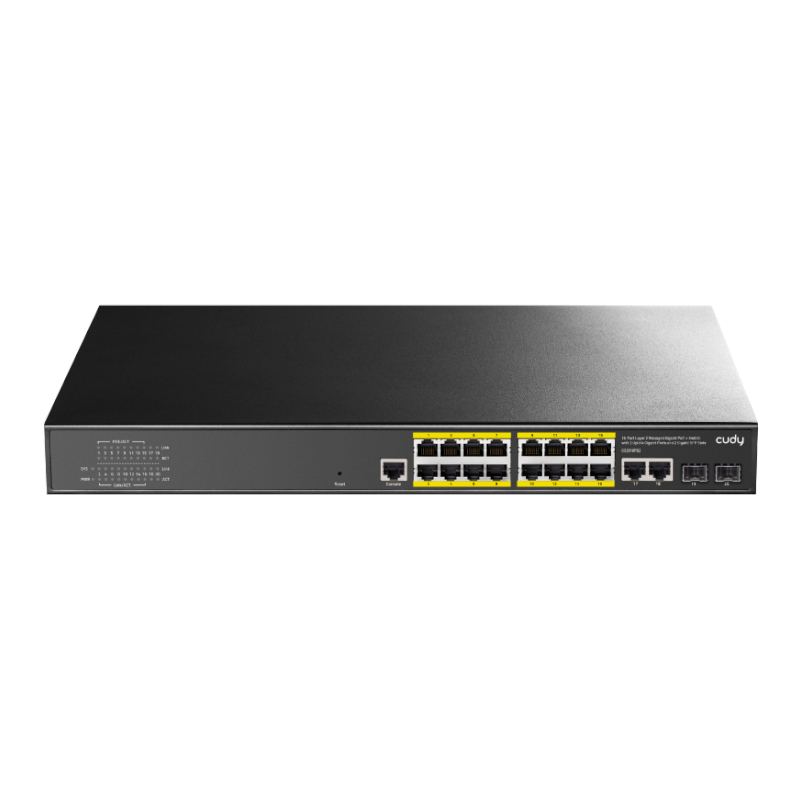 Cudy 18-Port Layer 2 Managed Gigabit PoE Switch