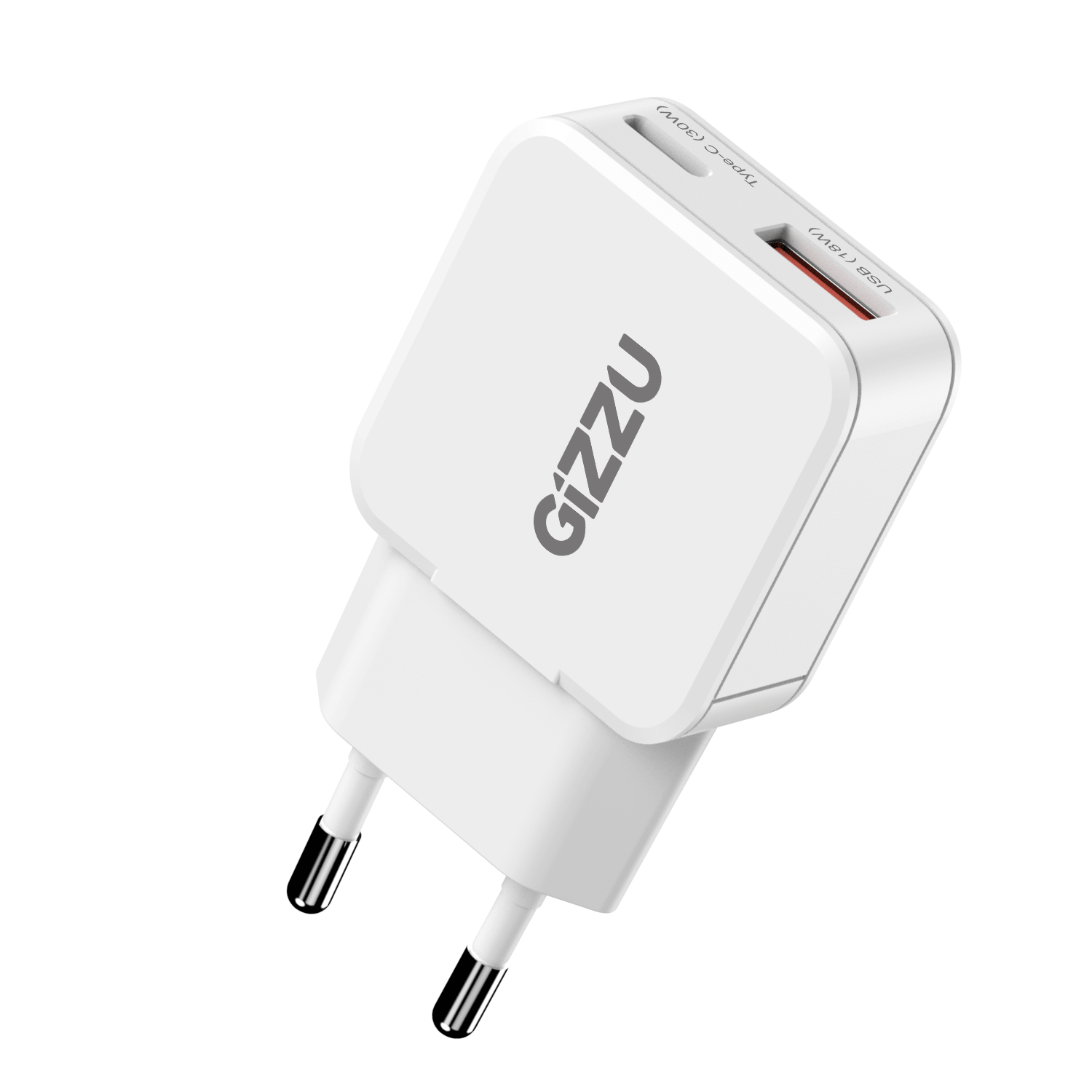 GIZZU Wall Charger Dual 30W PD