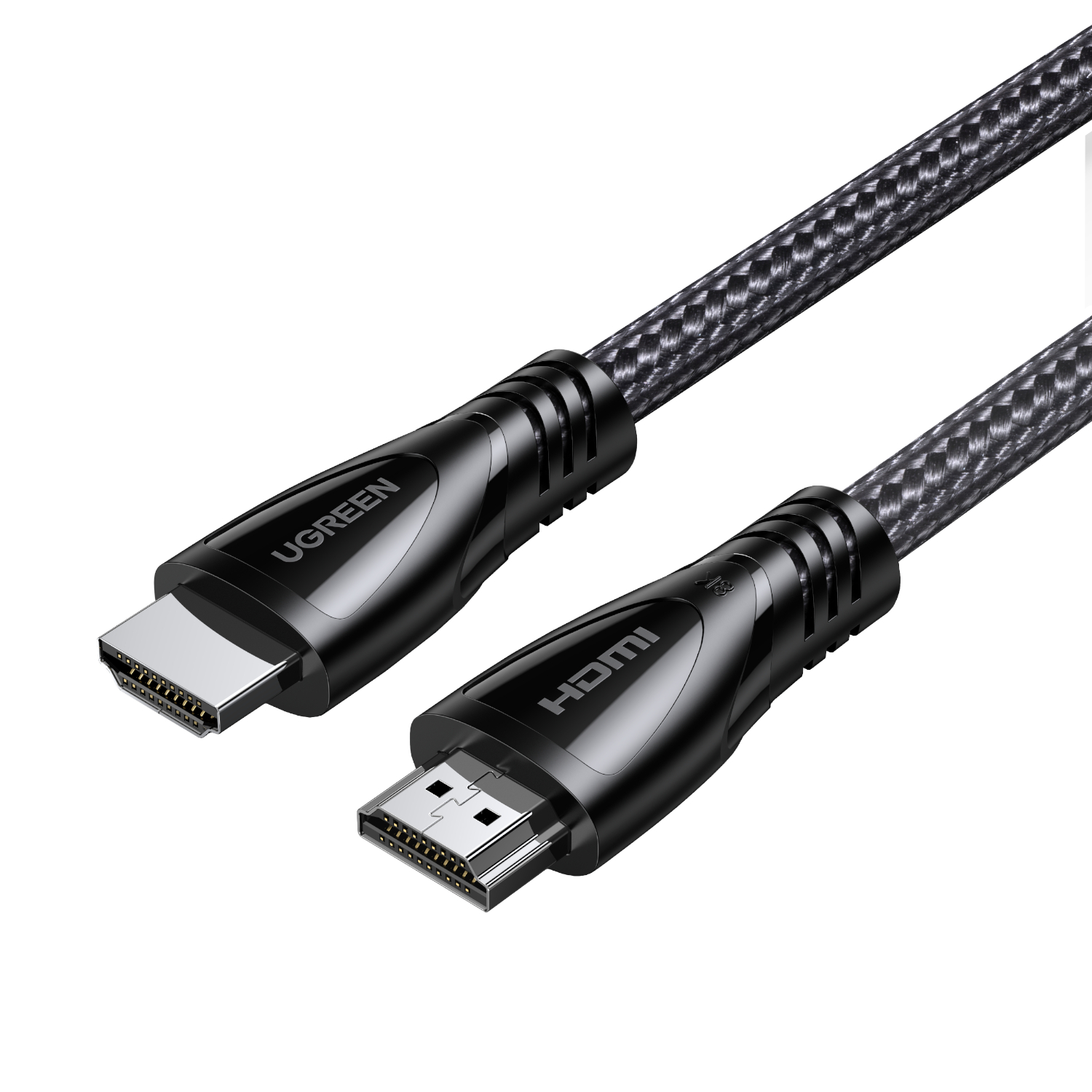 UGREEN HDMI 8K Cable Male to Male Braided Black 1m