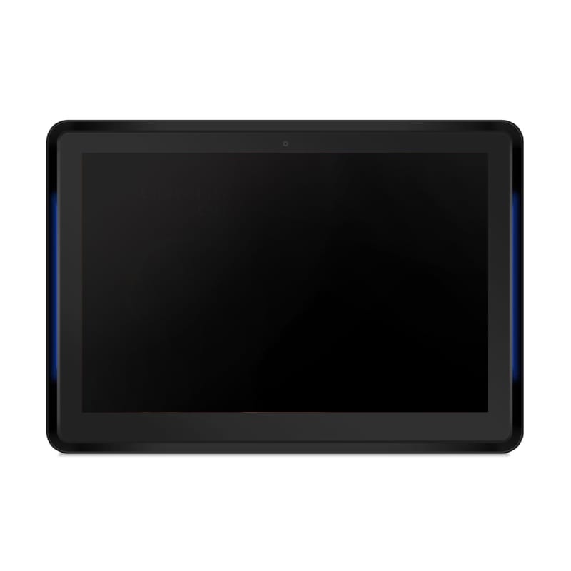 Nplay Android 6.0 10.1" AIO RK3288 A17 2GB RAM 8GB storage POE with LED colour Bar for meeting room signage and access control - Black