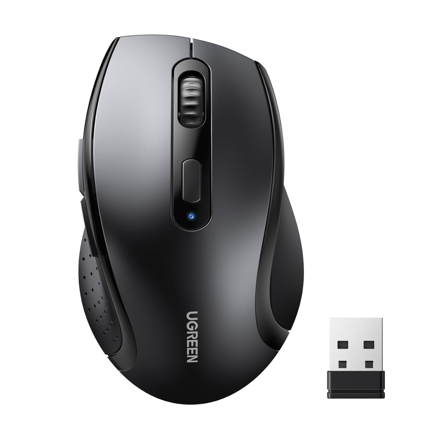 UGREEN Ergonomic Wireless Mouse 2.4G Black