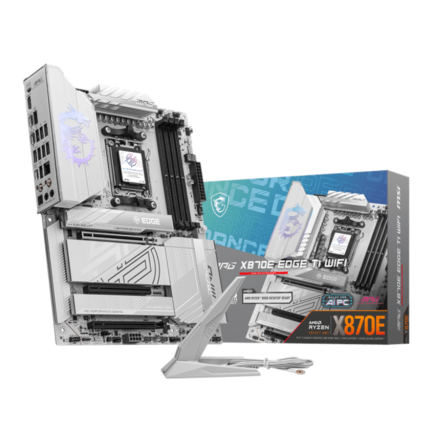 MSI MPG X870E EDGE Ti WiFi AMD AM5 ATX Gaming Motherboard