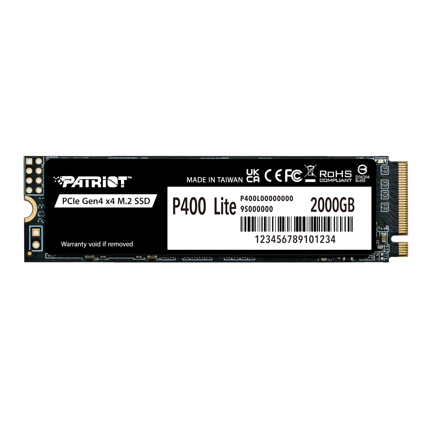 Patriot P400 Lite 2TB M.2 PCIe NVMe SSD