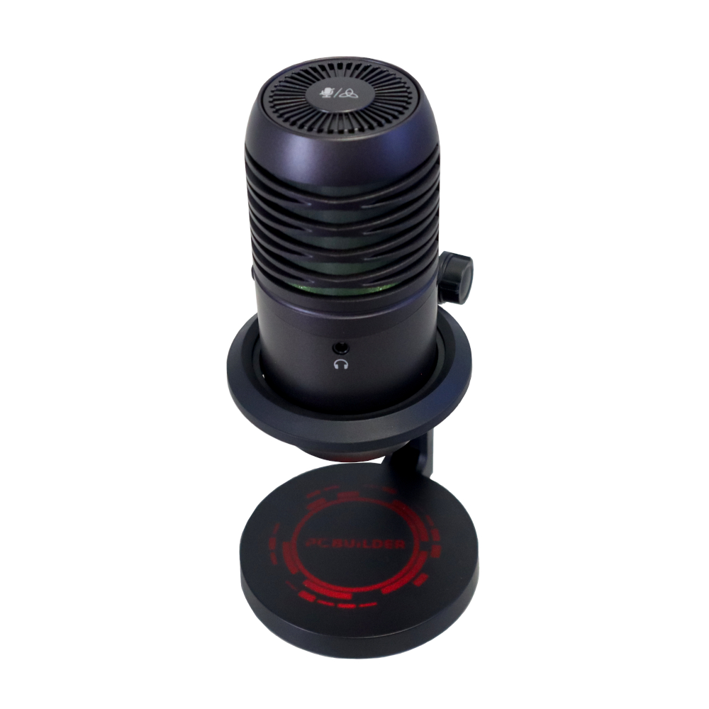 PCBuilder CAST CORE USB Gaming Microphone - Black