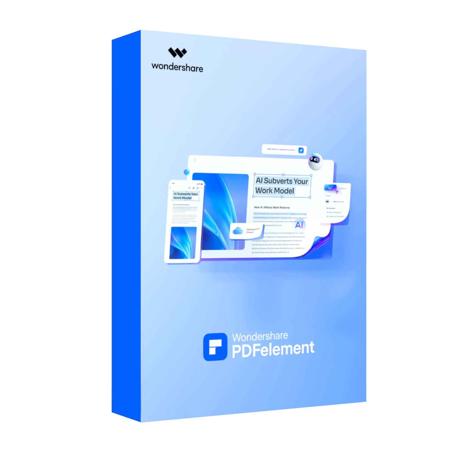 Wondershare PDFelement Professional AI Annual Plan 12000 AI uses