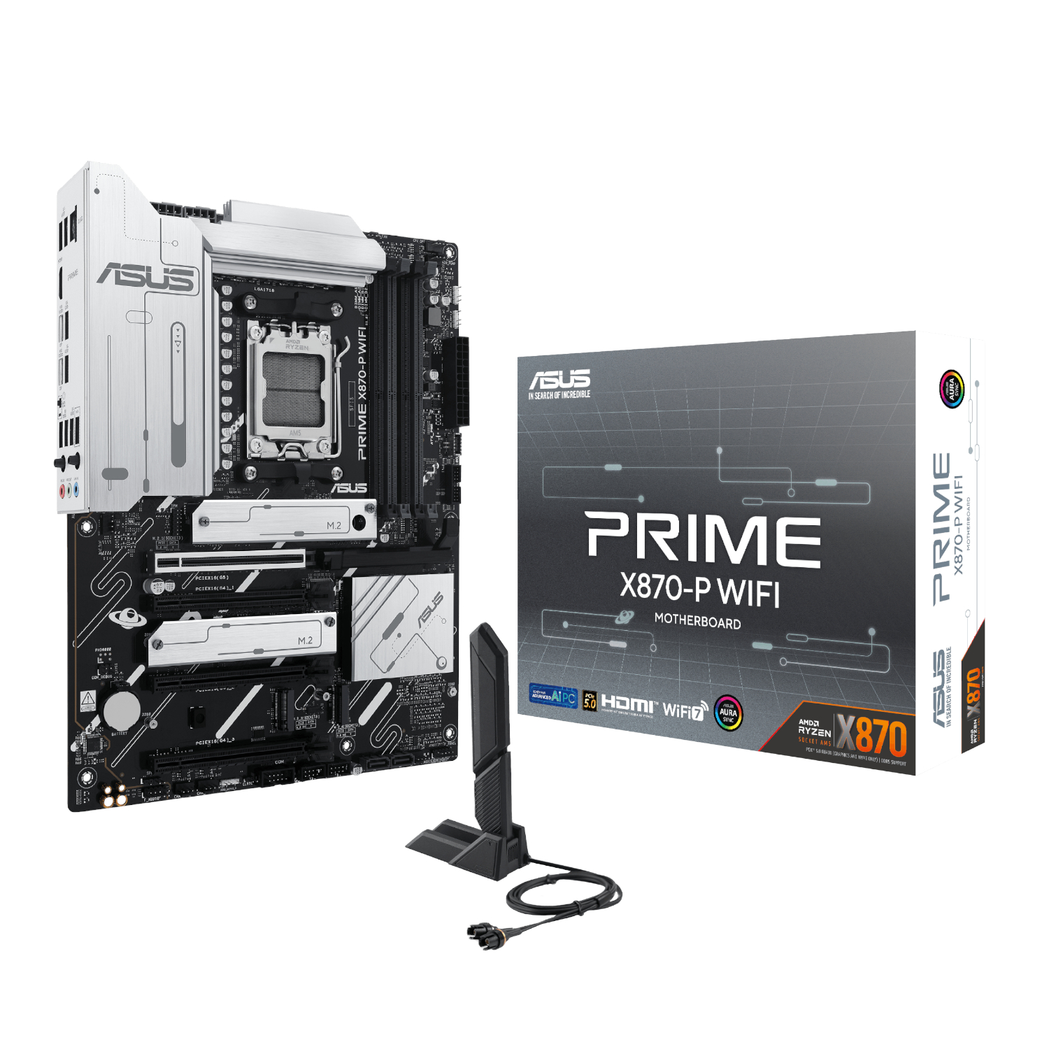 ASUS PRIME X870-P WIFI AM5 ATX Gaming Motherboard