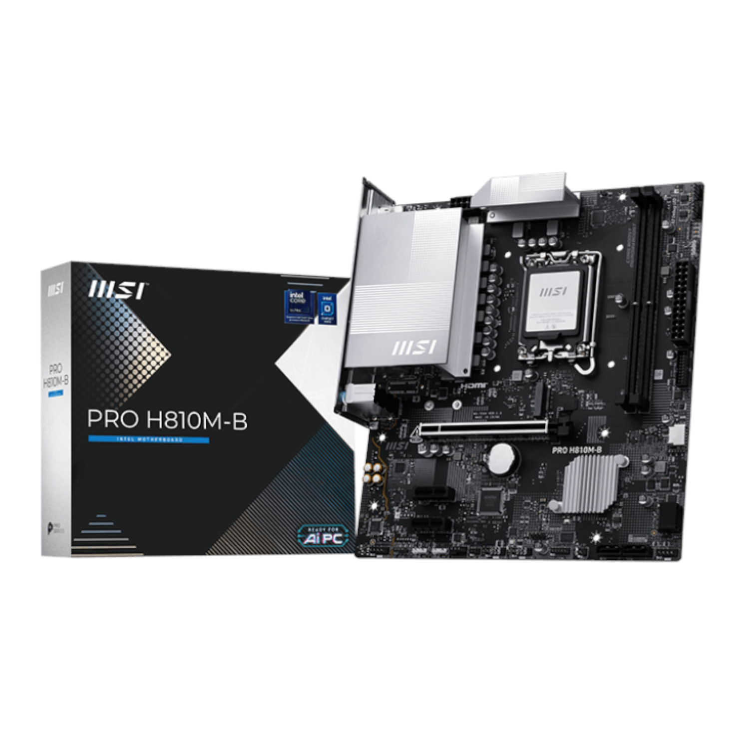 MSI H810M-B PRO Intel LGA1851 M-ATX Motherboard