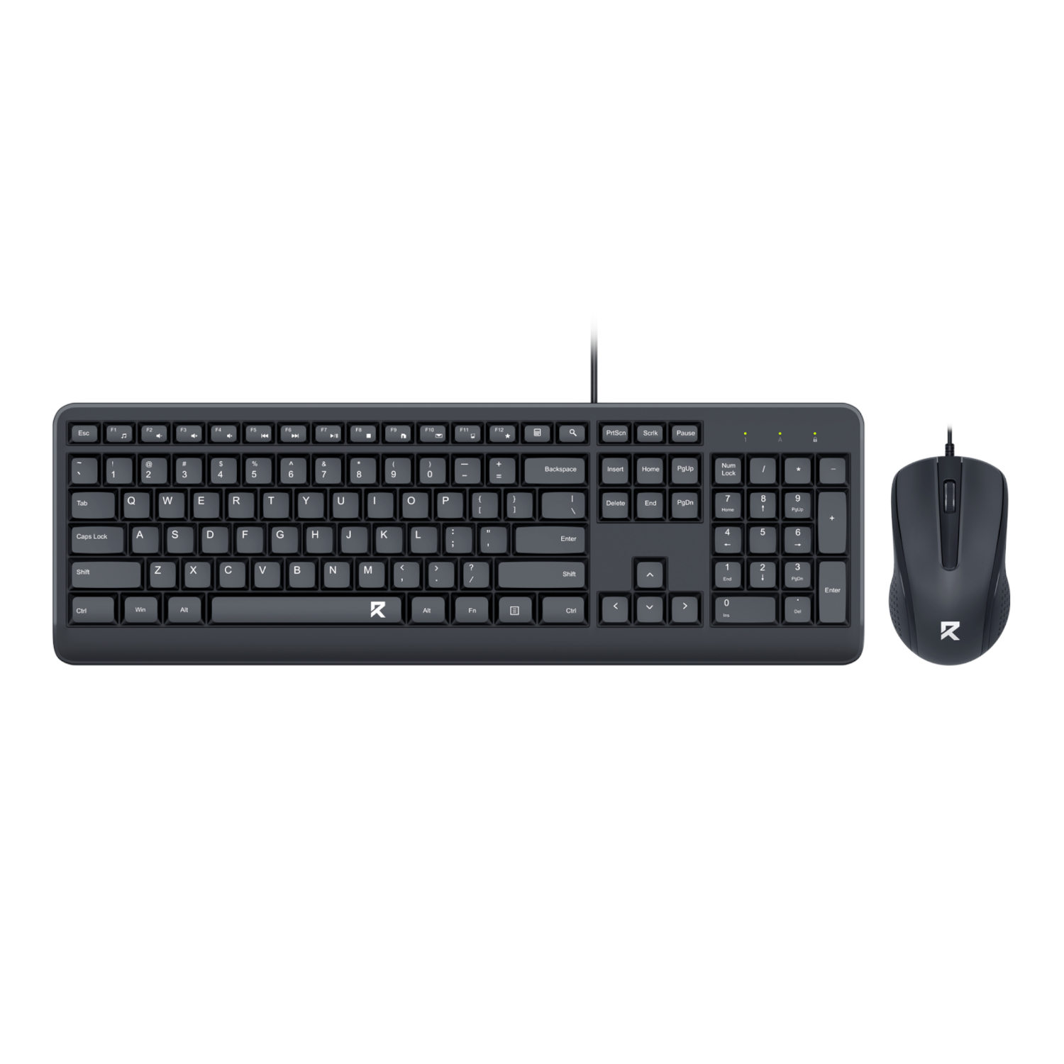 REDRAGON Wired Keyboard and Mouse Combo - Black
