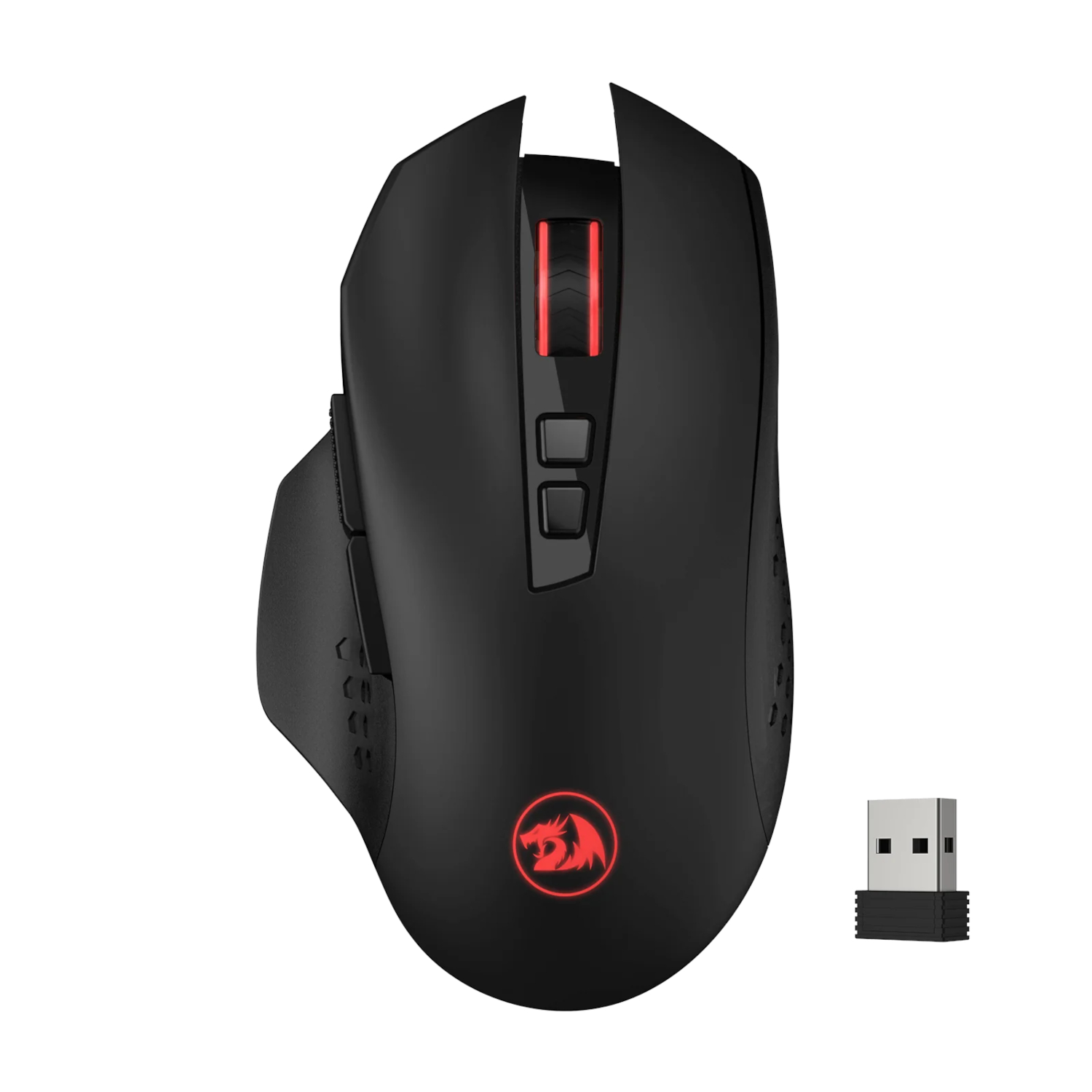 REDRAGON GAINER Wireless 4000DPI Gaming Mouse - Black