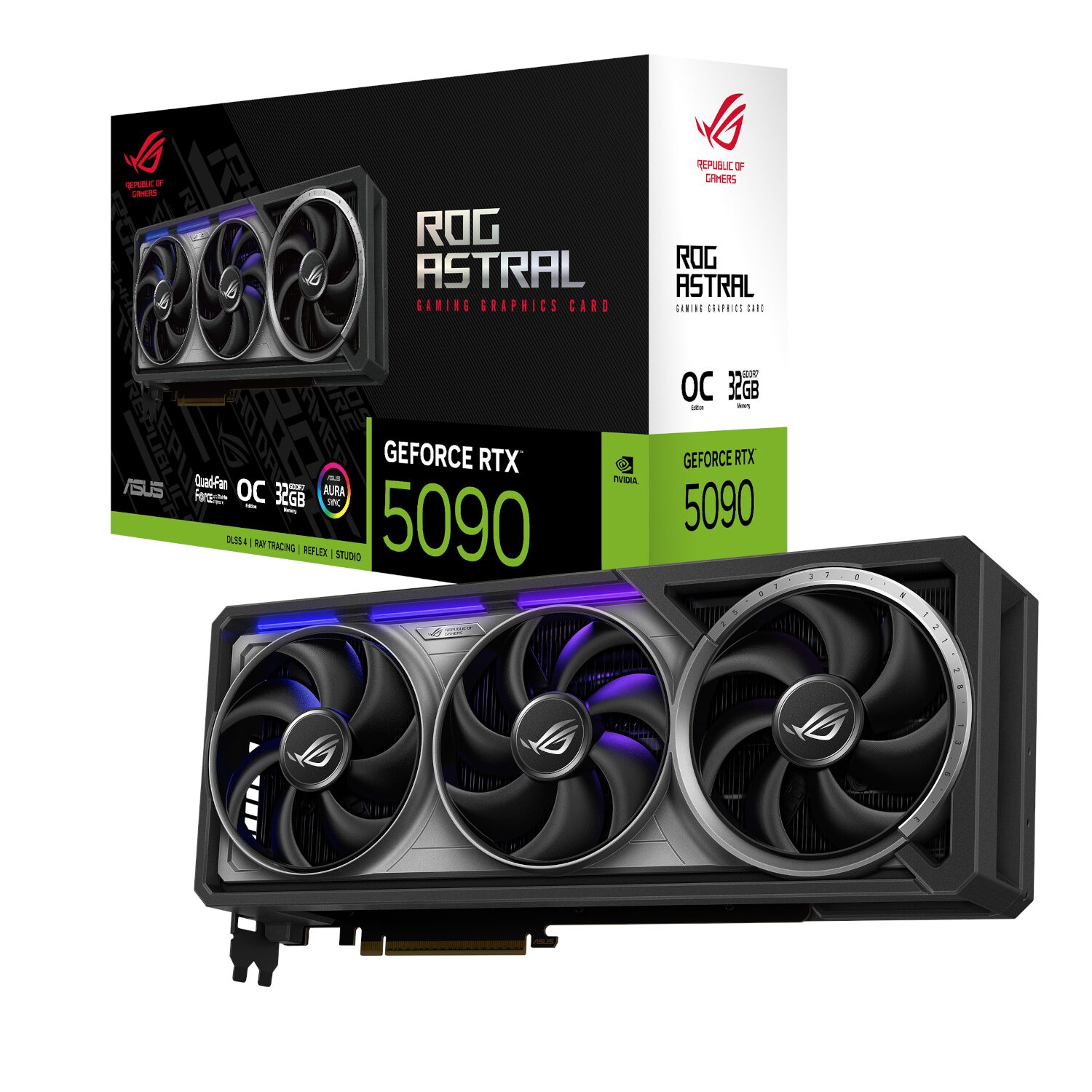 ASUS Nvidia Geforce RTX 5090 ROG ASTRAL OC 32GB GDDR7 Graphics Card
