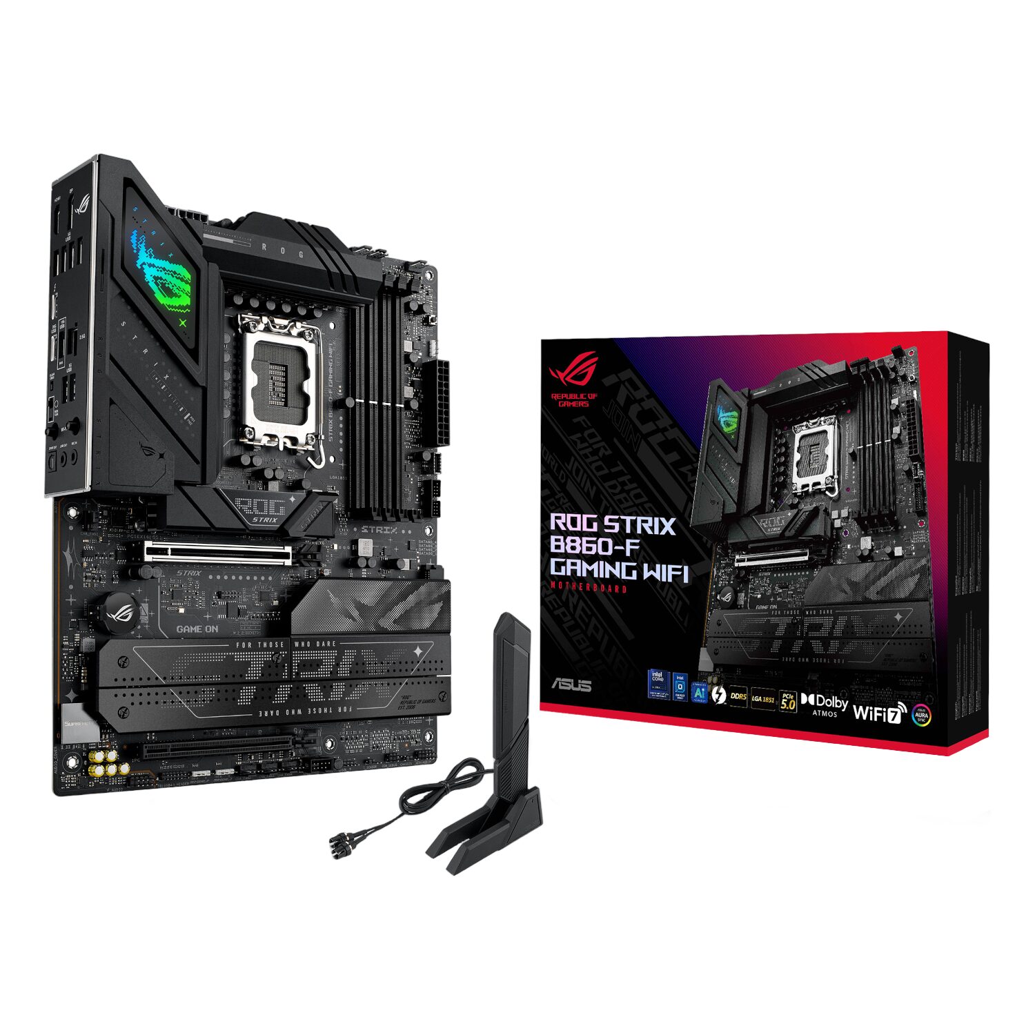 ASUS ROG STRIX B860-F Gaming WIFI LGA 1851 ATX Gaming Motherboard