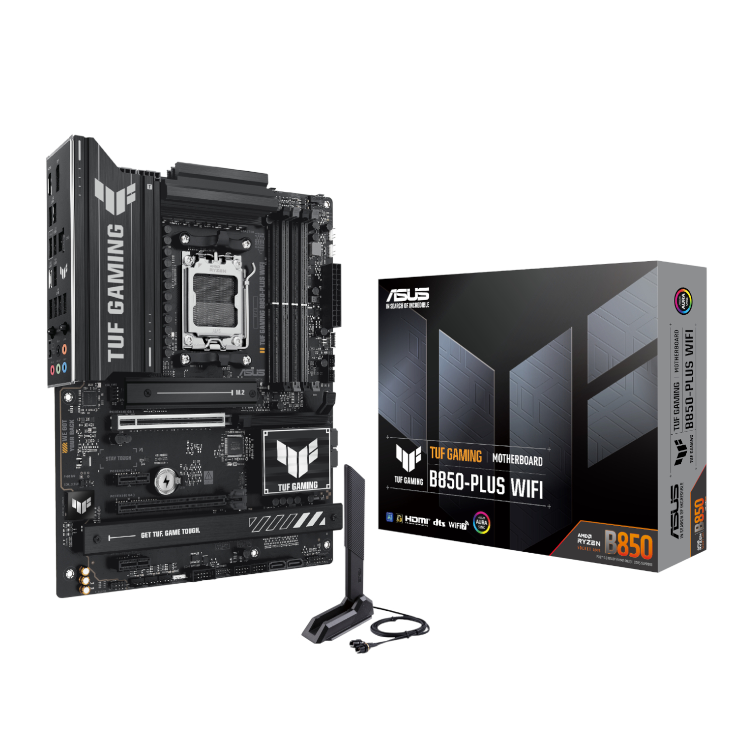 ASUS TUF Gaming B850 Plus WiFi AM5 ATX Gaming Motherboard