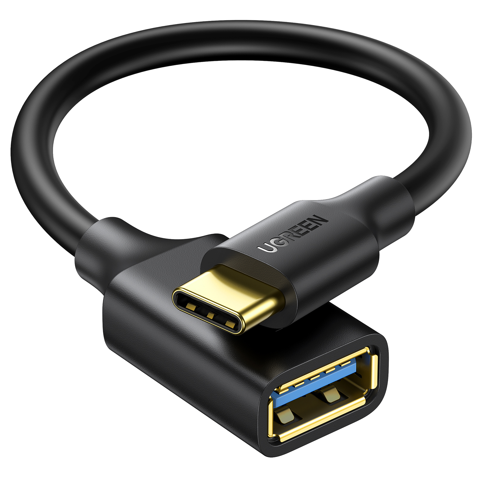 UGREEN USB-C Male to USB 3.0 A Female Cable (Black)