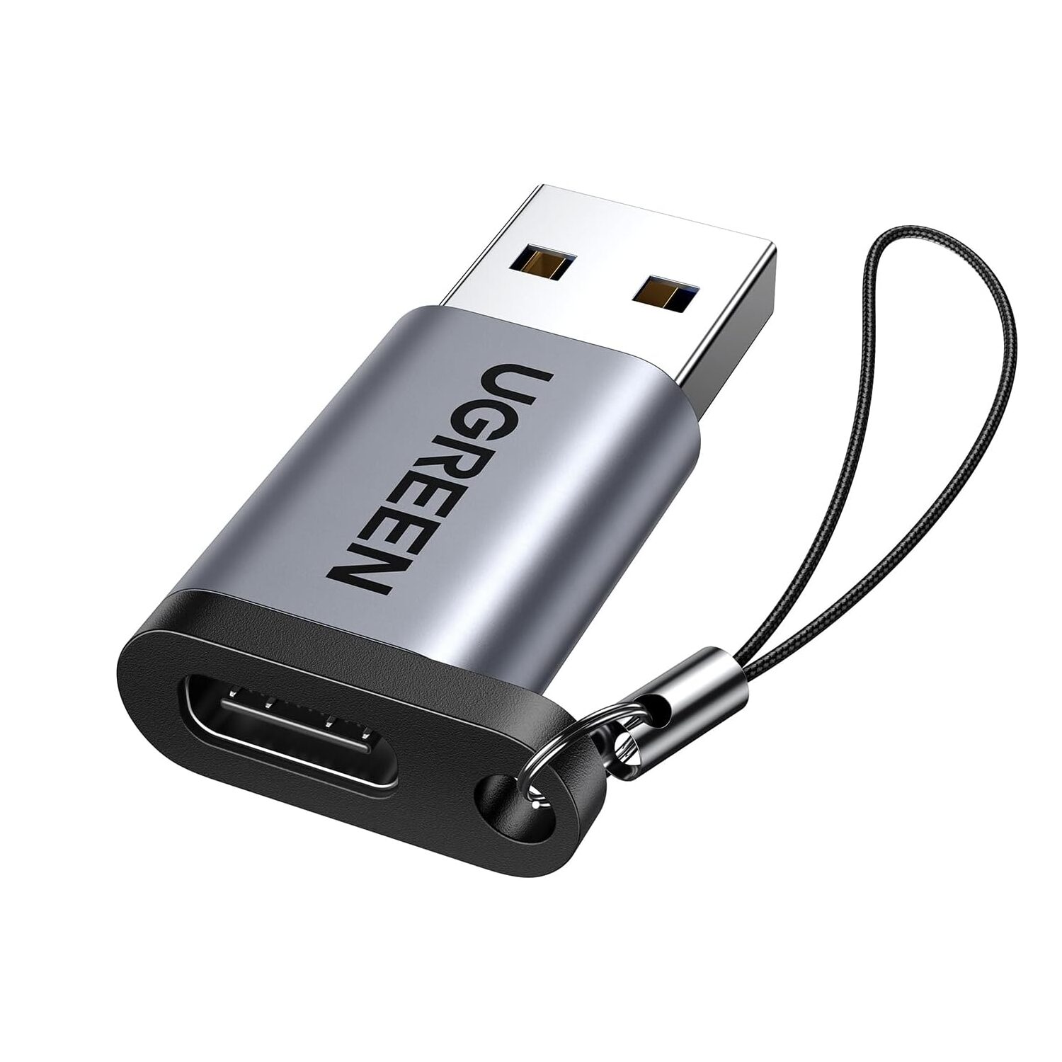 UGREEN USB-A 3.0 to USB-C Adapter Gray