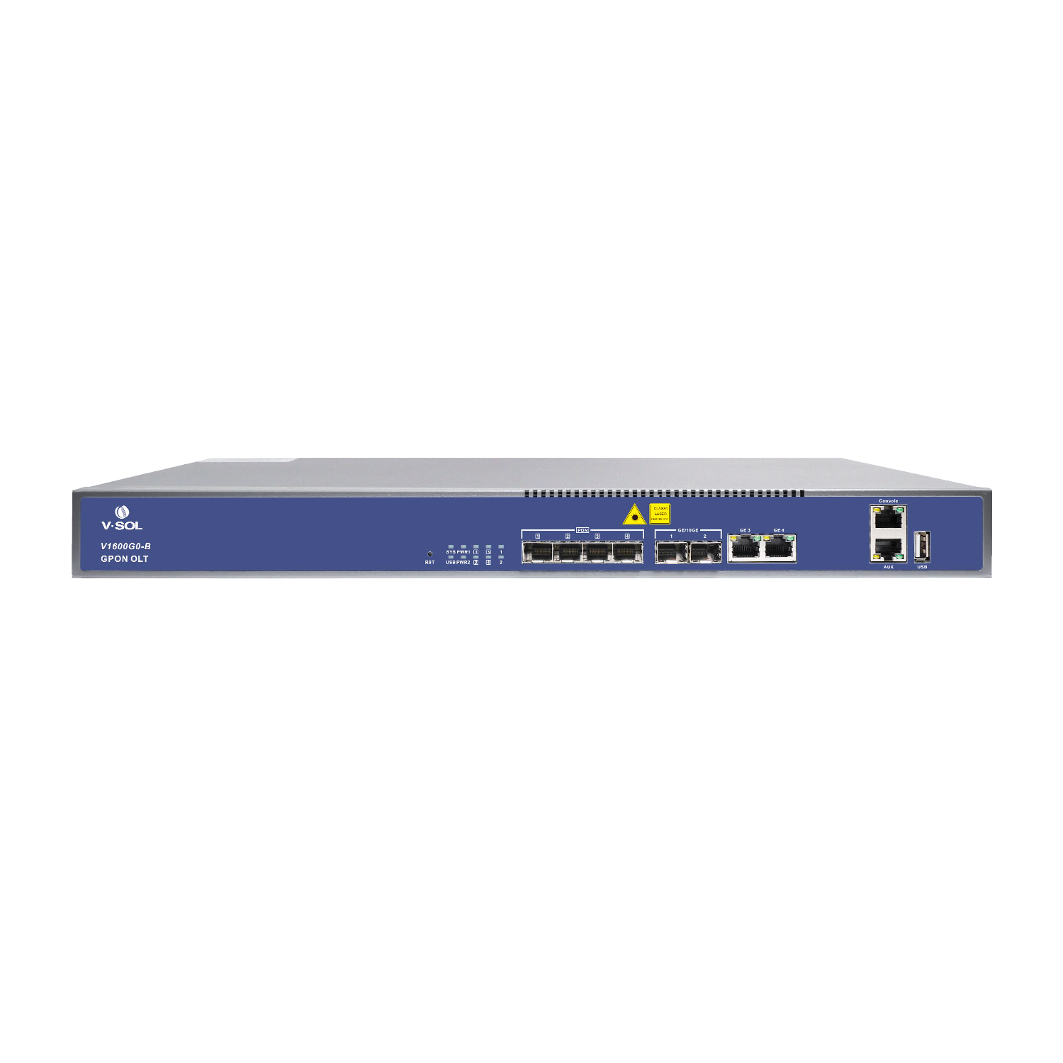 V-SOL 4 Port GPON OLT 2XRJ45+2X(SFP+)