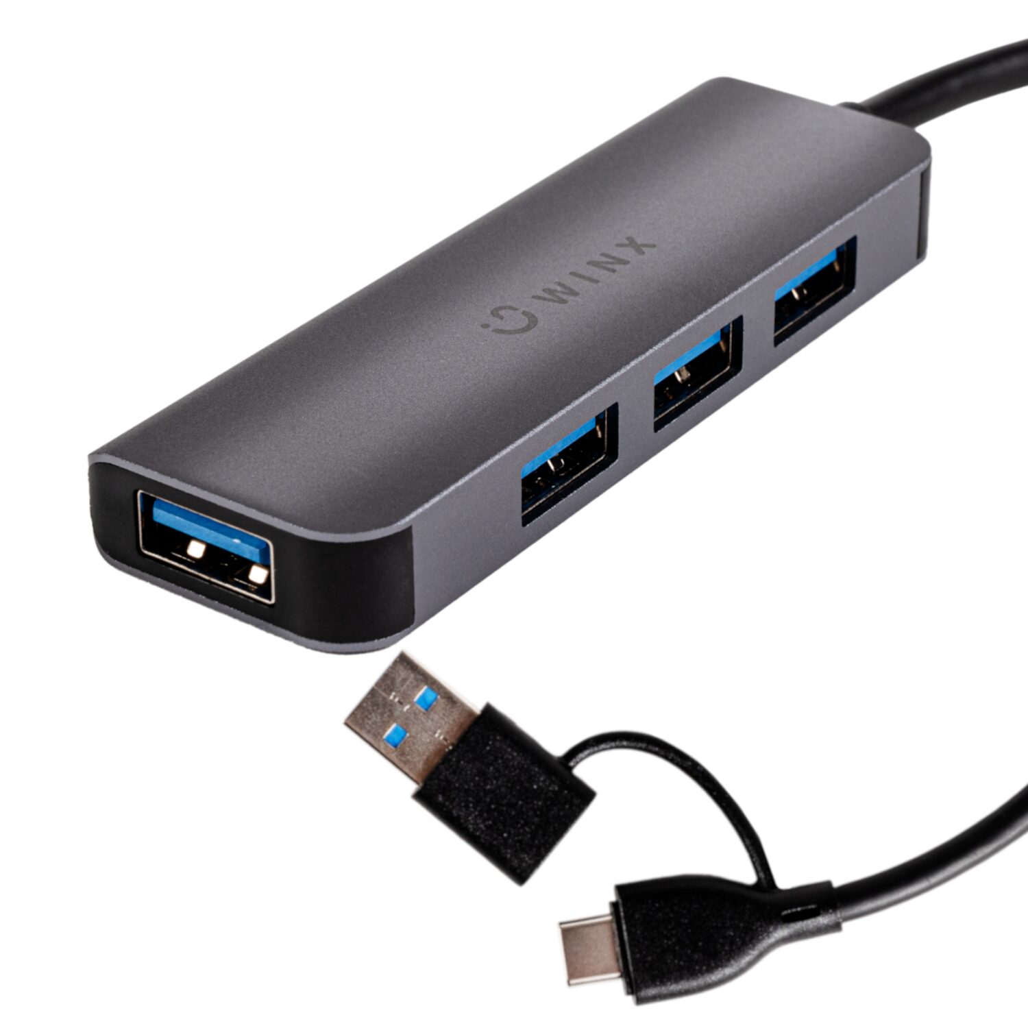 WINX CONNECT Simple 4 Port USB Hub