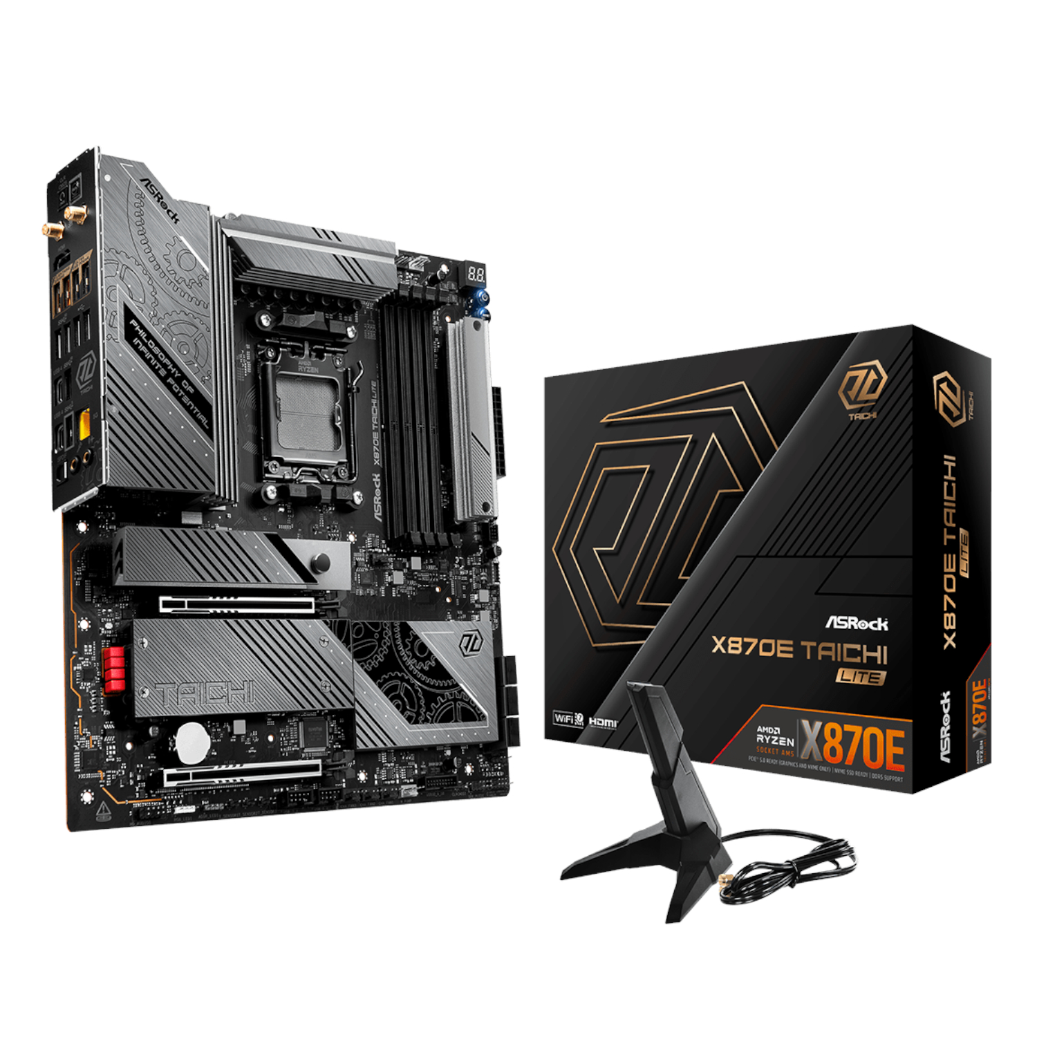 ASRock X870E Tachi Lite AMD AM5 ATX Gaming Motherboard